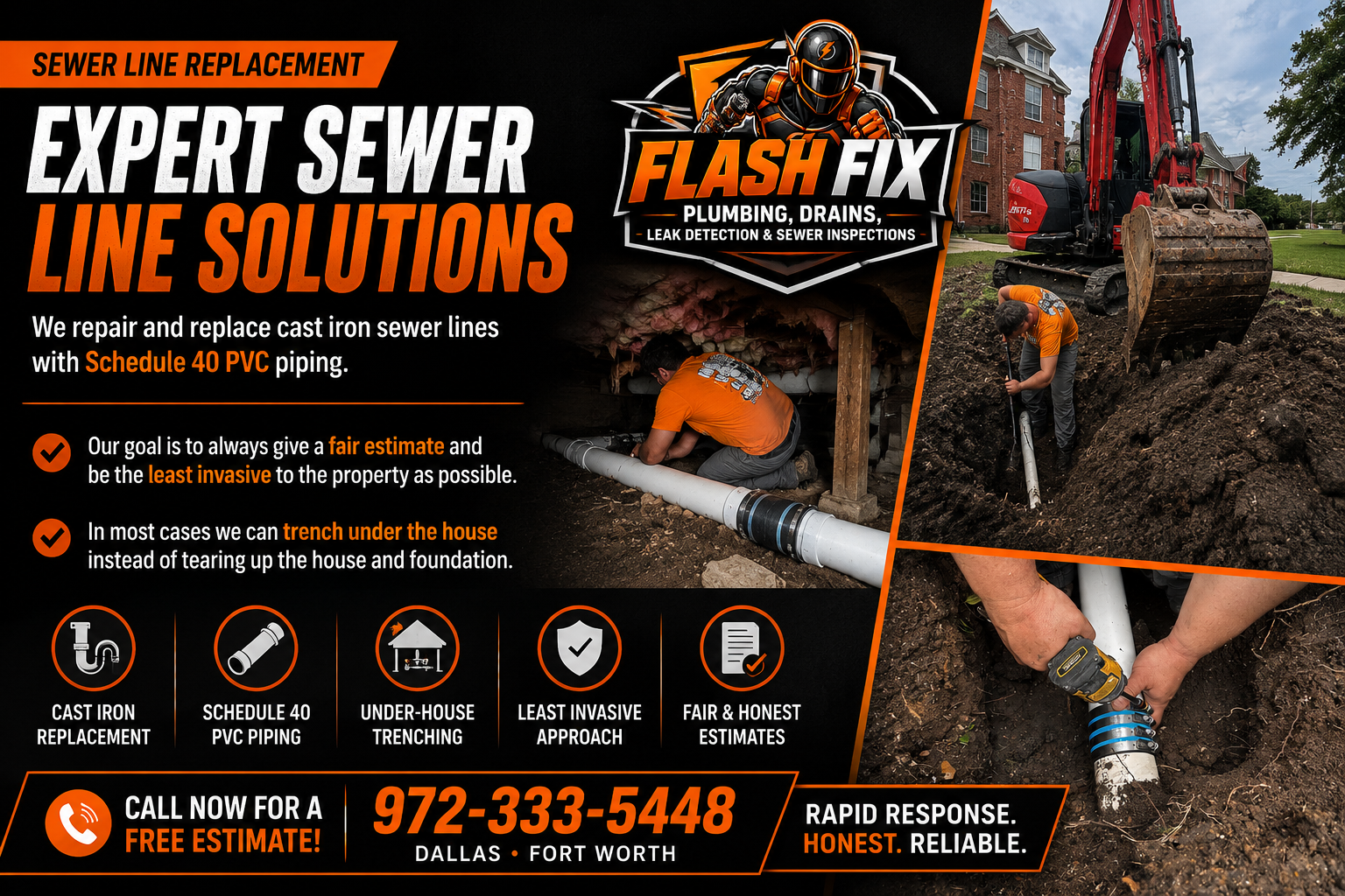 Sewer Line Repair Methods and CIPP Pipe Lining