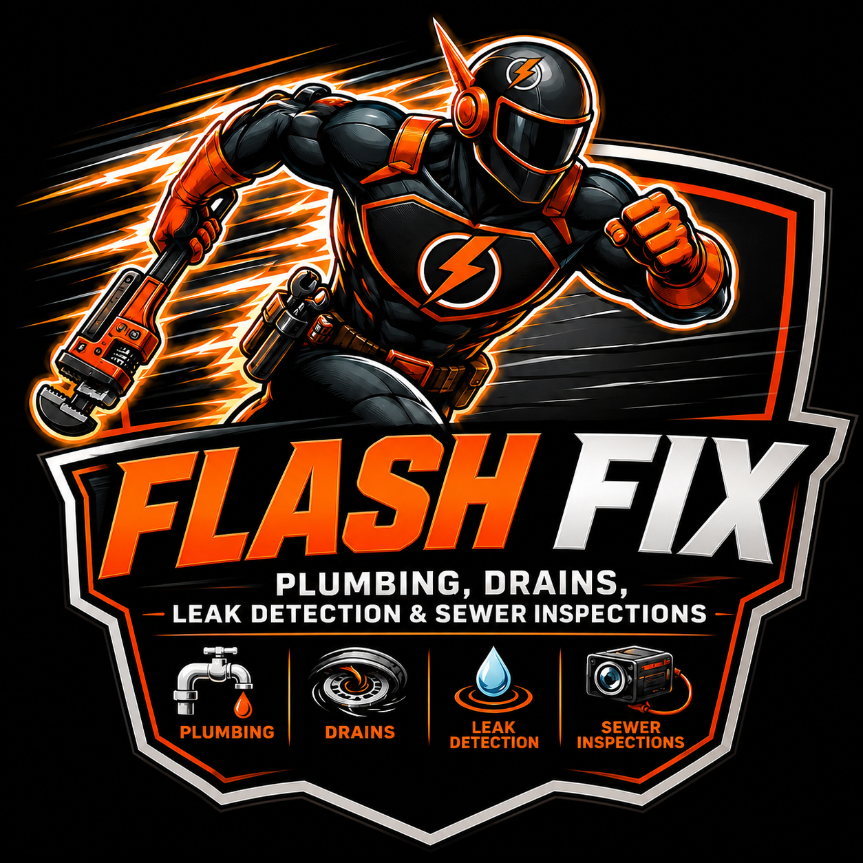 FLASH FIX PLUMBING, DRAINS, LEAK DETECTION, AND SEWER INSPECTIONS
